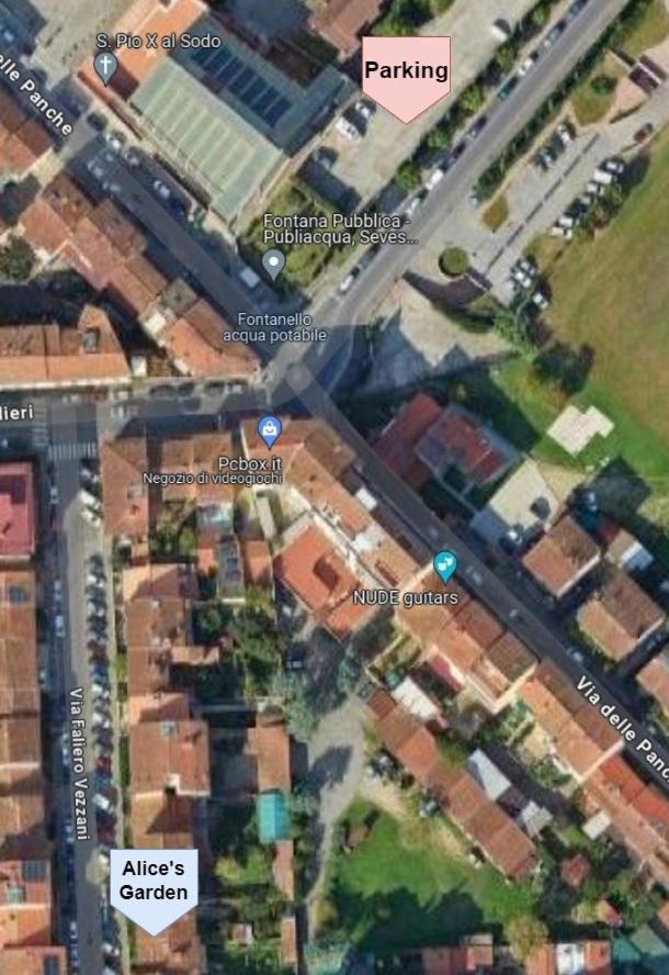 Ferienwohnung Alice'S Garden Florenz Exterior foto